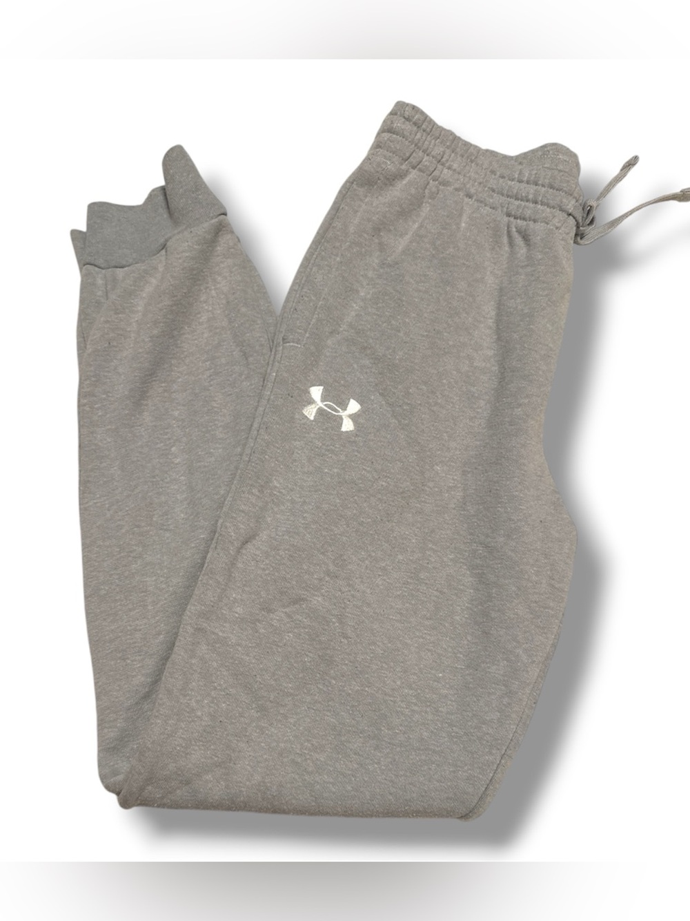 Under Armour Kids' Light Gray Jogger Sweatpants